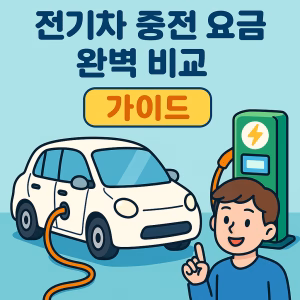 전기차 충전요금 완벽 비교 가이드 10
