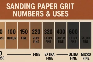 샌딩페이퍼 그릿 번호별 용도와 선택법 완벽정리