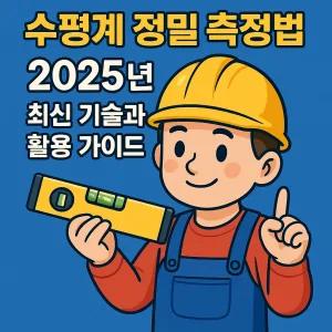 수평계 정밀 측정법