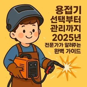 용접기 선택부터 관리까지