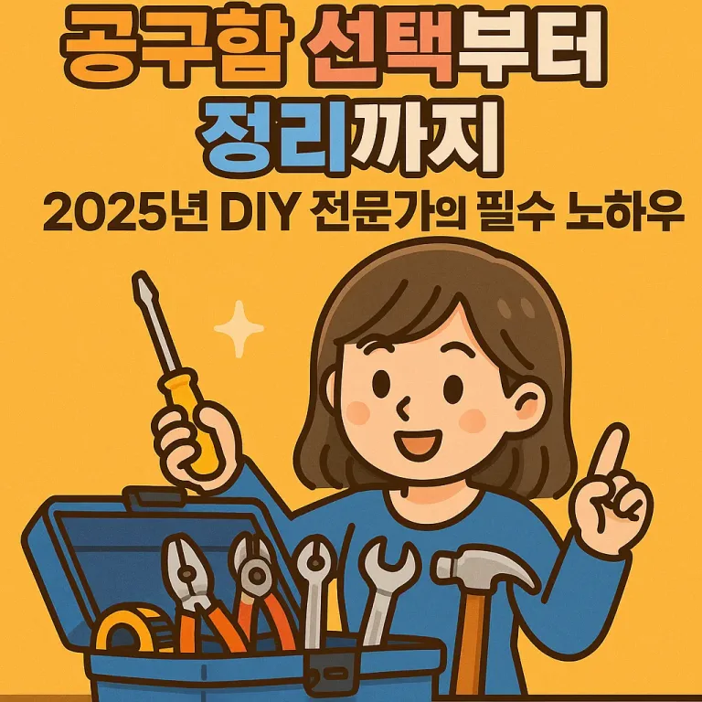 공구함 선택부터 정리까지