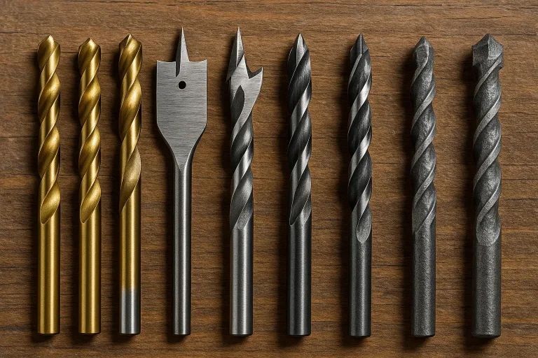 드릴날 종류별 완벽정리! 철공 목공 석재 어떤걸 써야할까?