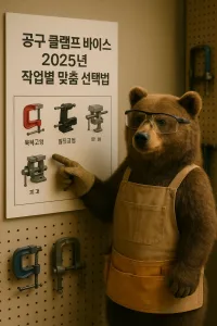 공구 클램프 바이스 2025년 작업별 맞춤 선택법