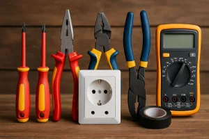 콘센트 설치 필수 공구 7가지, 전기공사 자격증 없어도 OK?