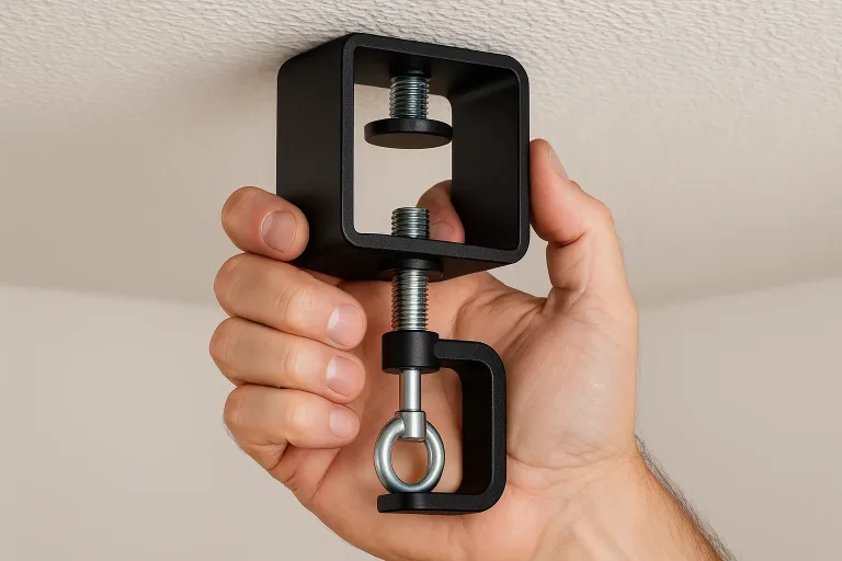 천장 작업용 고정 클램프 선택법! 안전한 설치 필수 팁