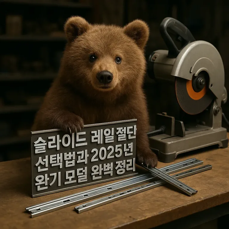 슬라이드 레일 절단기 선택법과 2025년 인기 모델 완벽 정리