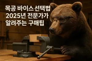 목공 바이스 선택법 2025년 전문가가 알려주는 구매팁