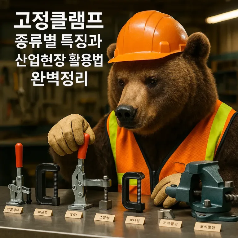 고정클램프 종류별 특징과 산업현장 활용법 완벽정리